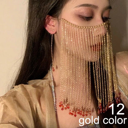 Vintage Lace Veil Mask