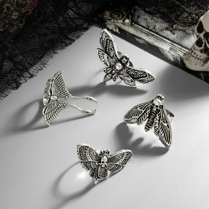 Goth Creative Skull Opening Halloween Ring