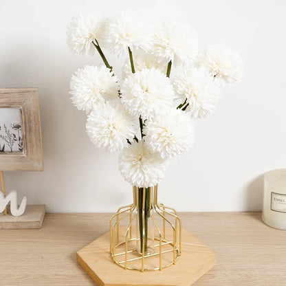 11pcs silk dandelion flower ball