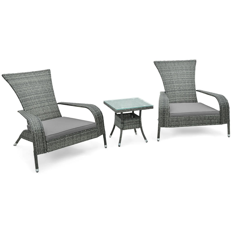 Outdoor Chairs and Coffee Table Set