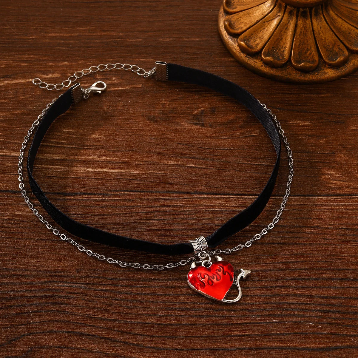 Gothic Style Choker Halloween Necklace