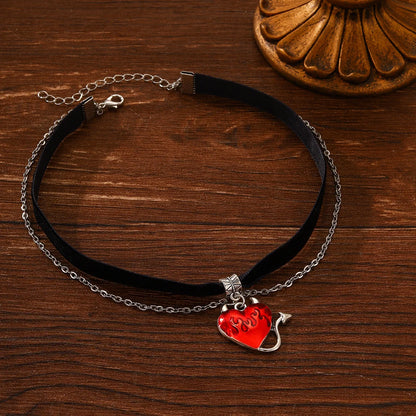 Gothic Style Choker Halloween Necklace