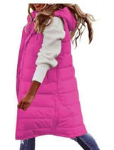 Loose Single-Breasted Cardigan Parkas Winter Vest Coat