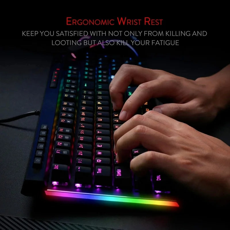 Mechanical Gaming Wired Backlight Computer Keyboard