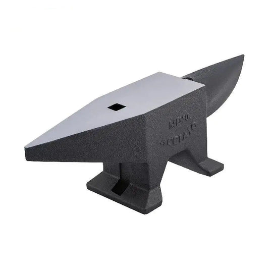 Single round horn anvil steel block
