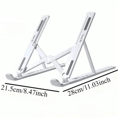 Ergonomic portable plastic ipad & phone stand