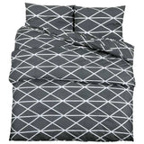 Luxury Grey Cotton Duvet Cover Set