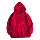 Women's Fleece Hooded Flower Embroidered Sweatshirt