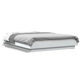 Stylish White Bed Frame