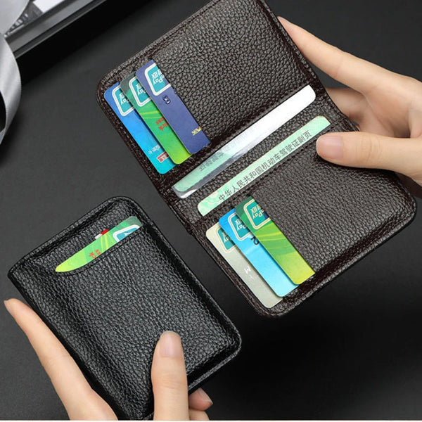 Men's Card Holder Thin Mini Wallet