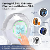 Fan LED Touch Screen for 3D Filament Dryer Printing Mate