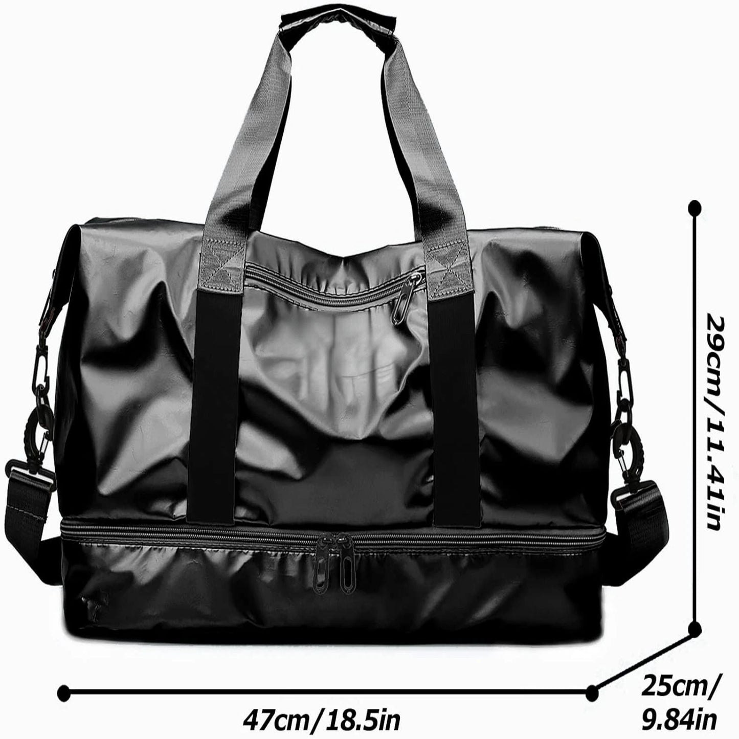 Stylish and waterproof gym duffel bag