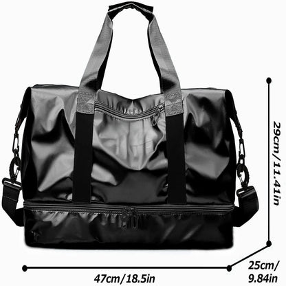 Stylish and waterproof gym duffel bag