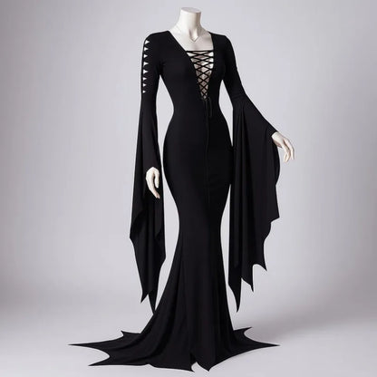 Medieval Gothic Witch Halloween Costume