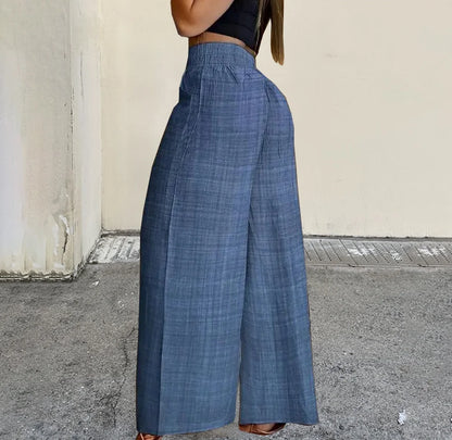Fashion commute loose wide leg pant