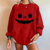 Fashion Retro 3d Printed Halloween Sweatshirt