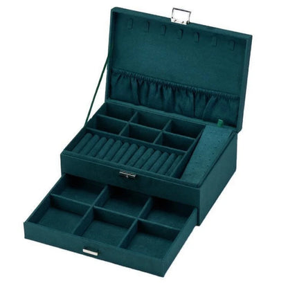 3 layer large jewelry organizer