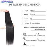 Synthetic Straight Hair Bundles