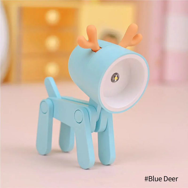LED Cartoon Cute Hero Police Desk Lamp