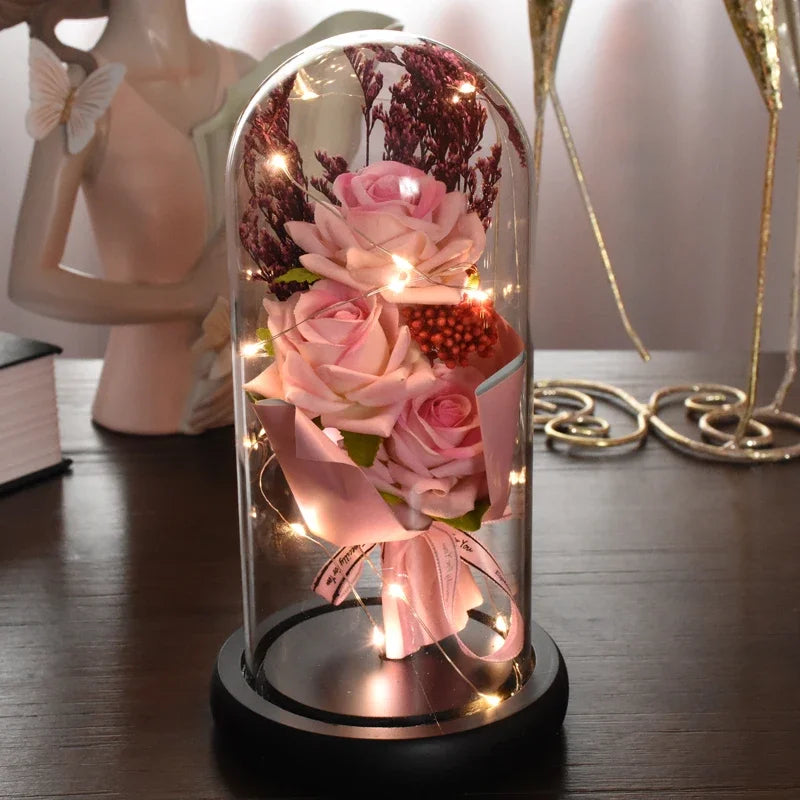 Rose led eternal flower