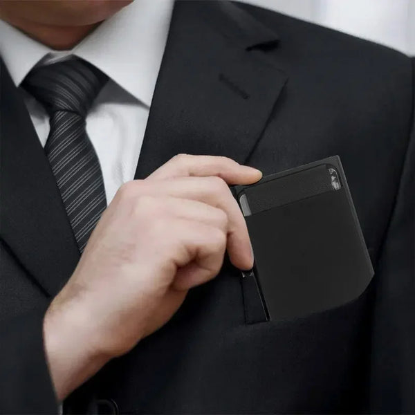 Aluminum Metal Protective ID RFID Card Male Wallet