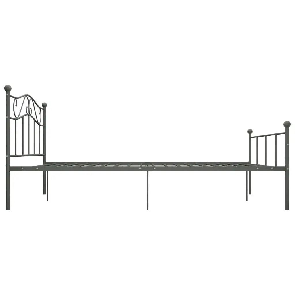 Sturdy design metal bed frame