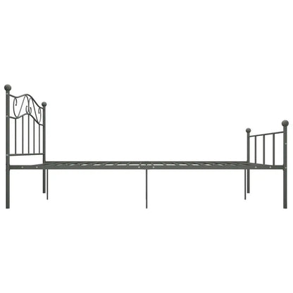 Sturdy design metal bed frame