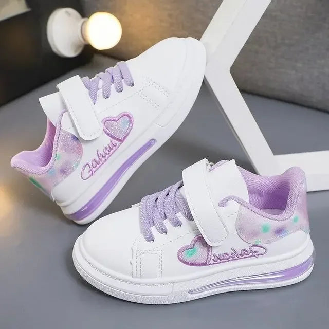 Fashion rainbow colorful casual shoes