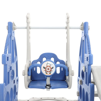 Kids slide climber and swing set