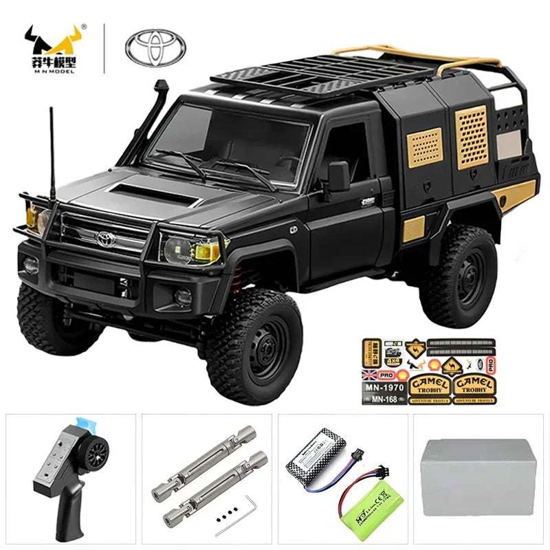 1:12 Retro Rc Car With LED Lights