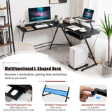 Workstation Movable Computer Desk