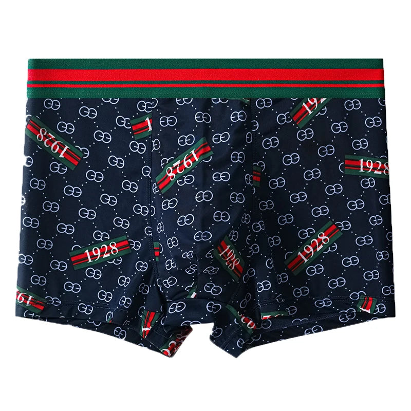 5pcs ice silk men's underwear
