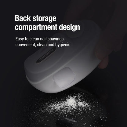 2 in 1 electric nail clipper mill