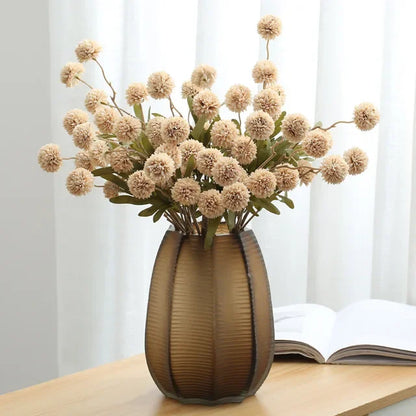 Silk dandelion artificial flower bouquet