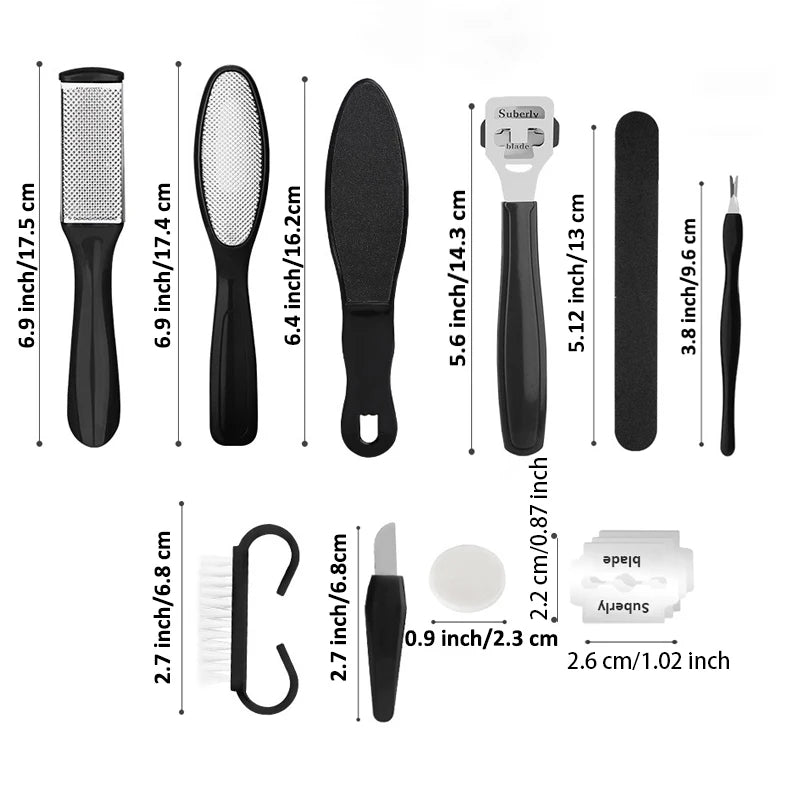 Foot Pedicure Tools Kit