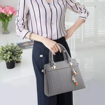 Ladies designer leather handbag