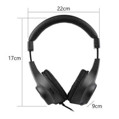 Wired stereo monitor headphones