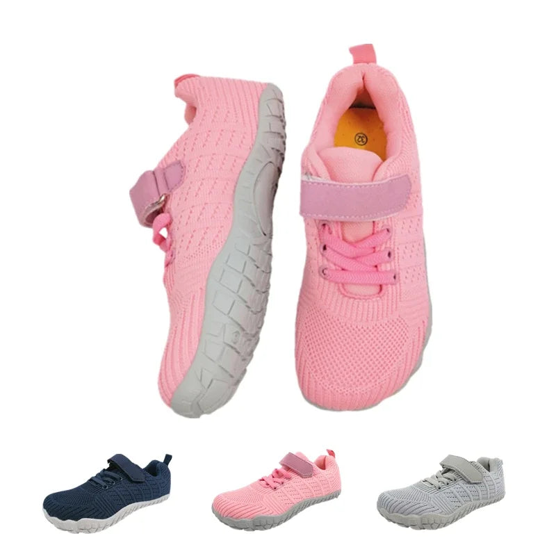 Children's Flat Breathable Mesh Sneakers