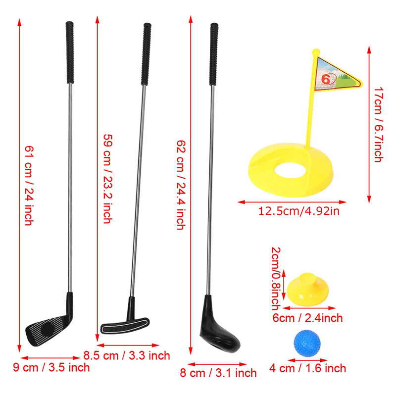 Portable Kids Golf Toy Set