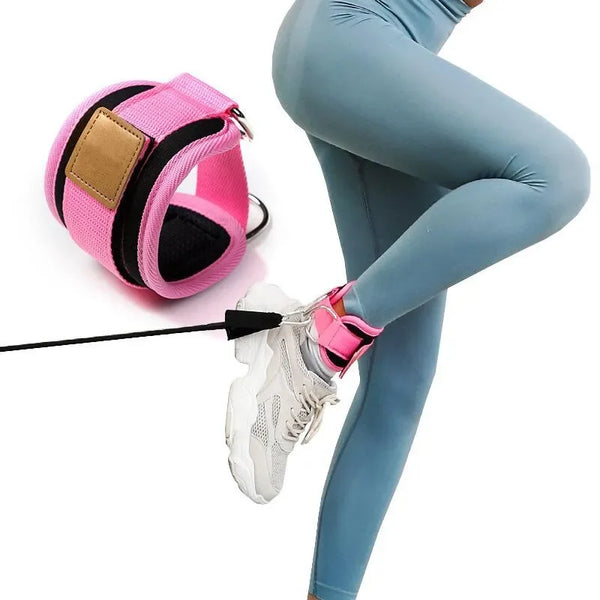 Fitness D-Ring Ankle Straps