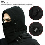 Winter Thermal Fleece Balaclava Scarf