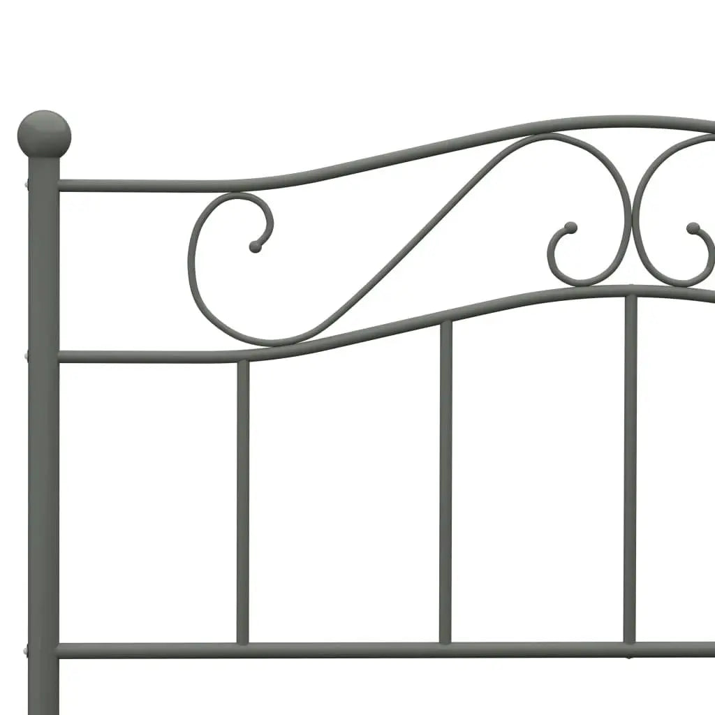 Sturdy design metal bed frame
