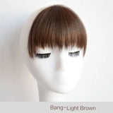 Synthetic Fake Bangs In Hair Extensions