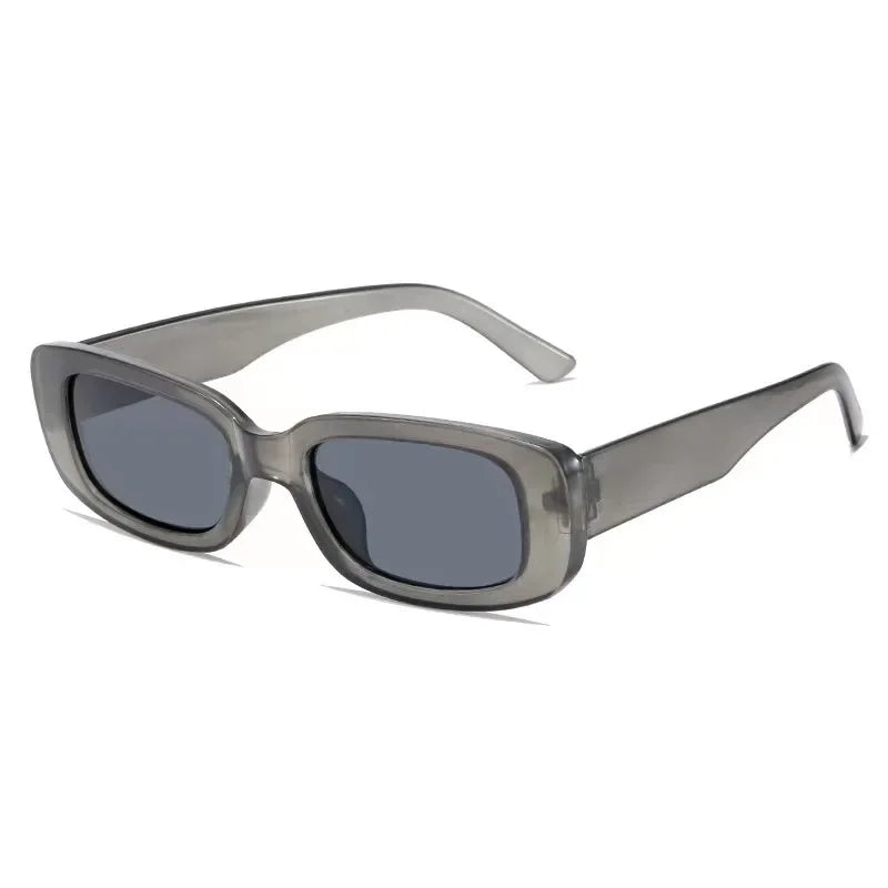 Trendy retro small square sunglasses