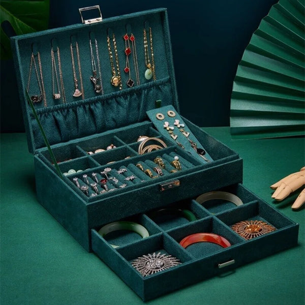 3 Layer Large Jewelry Organizer
