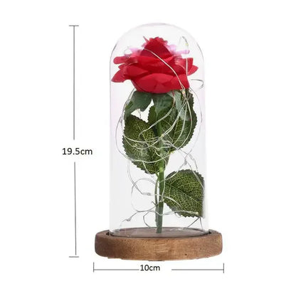 Led rose artificial flowers