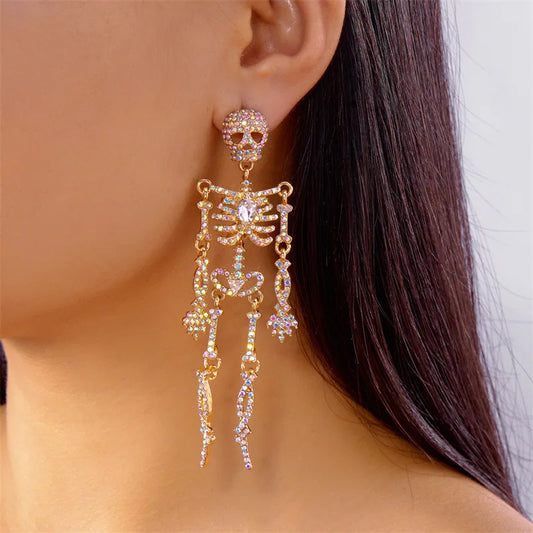Halloween Retro Long Earrings