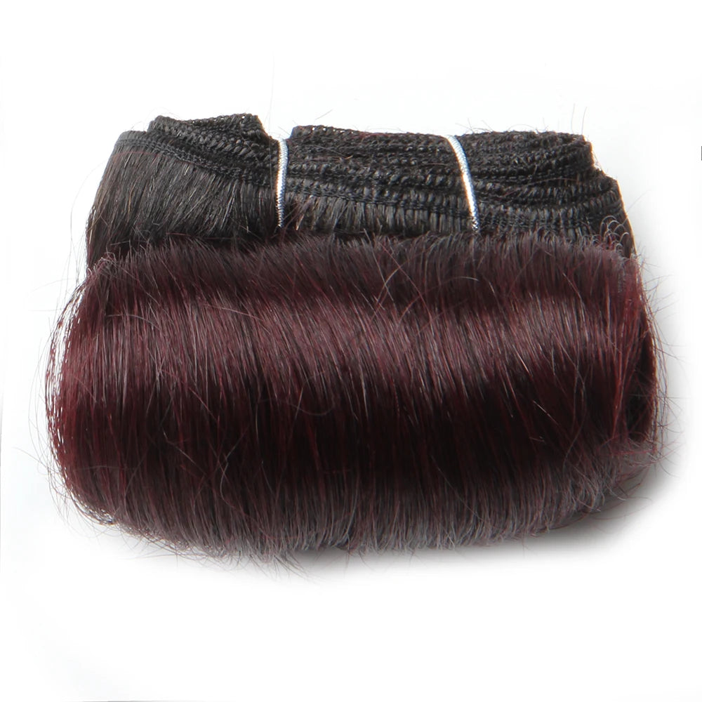 Brazilian curly hair weave bundles