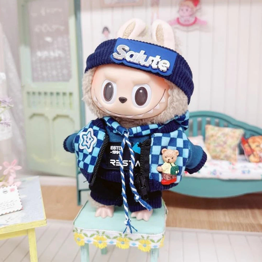 17cm Mini Plush Dolls Outfit