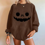 Fashion Retro 3d Printed Halloween Sweatshirt